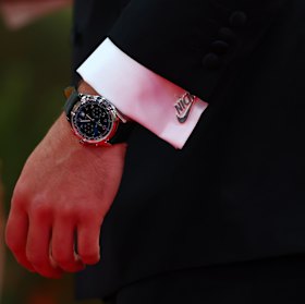 Daicos’ custom Nike cufflinks.
