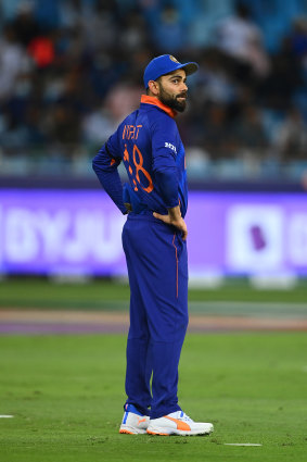 Virat Kohli at the ICC Men’s T20 World Cup. 