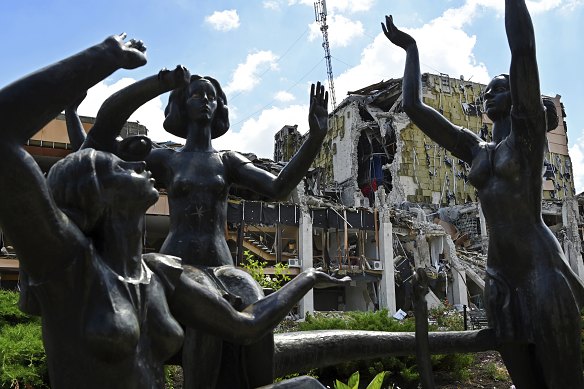 Lozova, in Ukraine’s east, has been the site of Russian attacks since the war began.