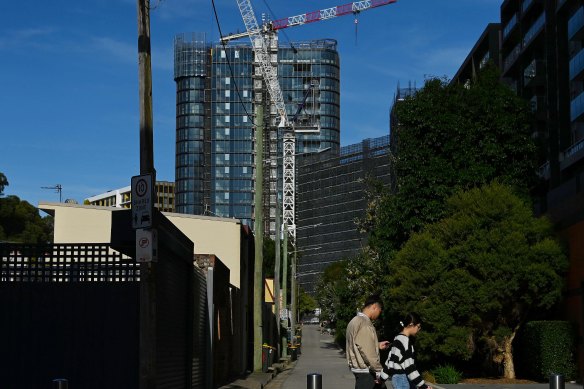The NSW developer lobby has backed calls for housing targets to shift to the inner suburbs.
