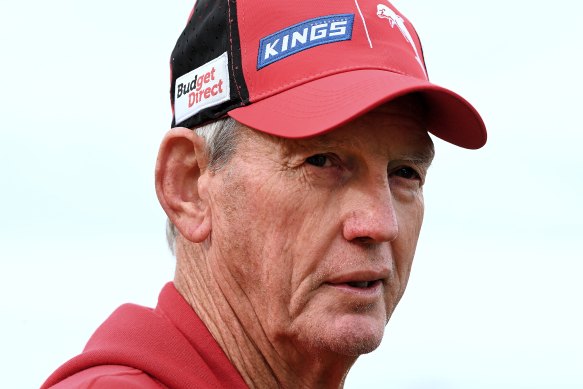 Dolphins coach Wayne Bennett.