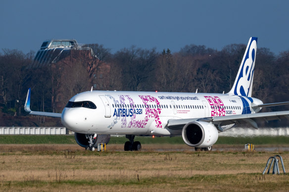 The Airbus A321XLR flies further and burns less fuel than previous models.