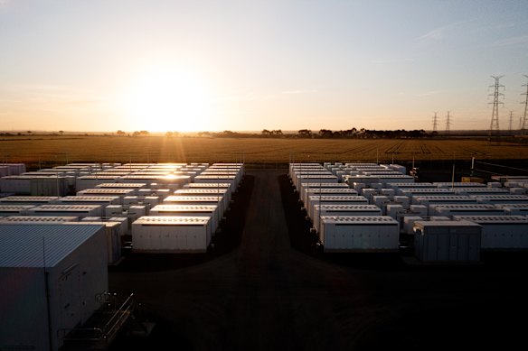 A rapidly growing fleet of large-scale batteries, like the Victorian Big Battery project near Geelong, are transforming the electricity grid.