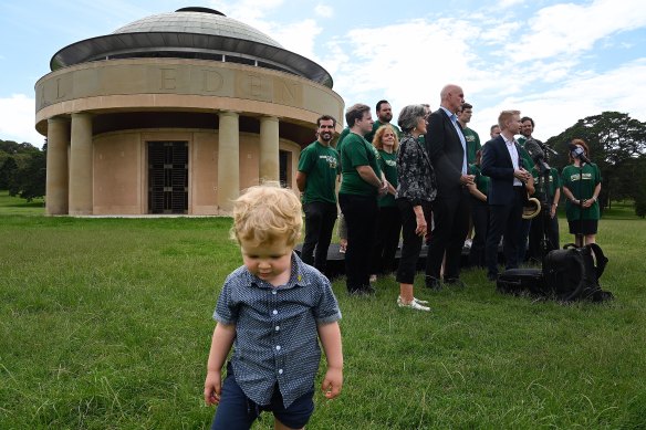 The Australian Republican Movement launches its new model for a new generation at Centennial Park on Wednesday.