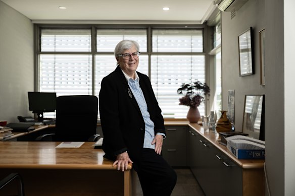 The former head of SCEGGS, Jenny Allum.