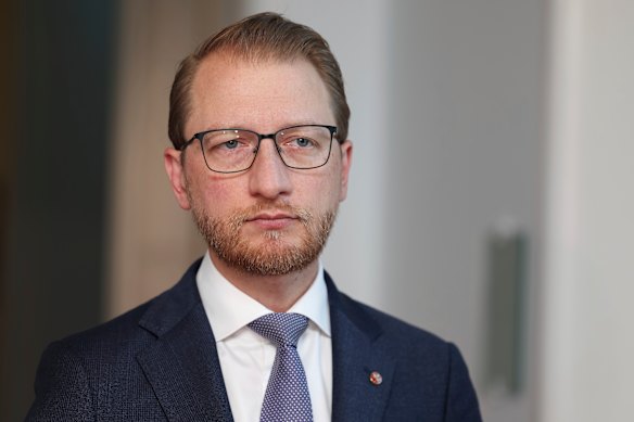 Opposition finance spokesman James Paterson.