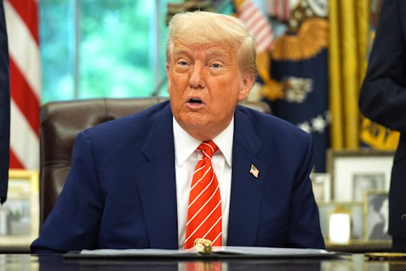 Russian roulette: US President Donald Trump.