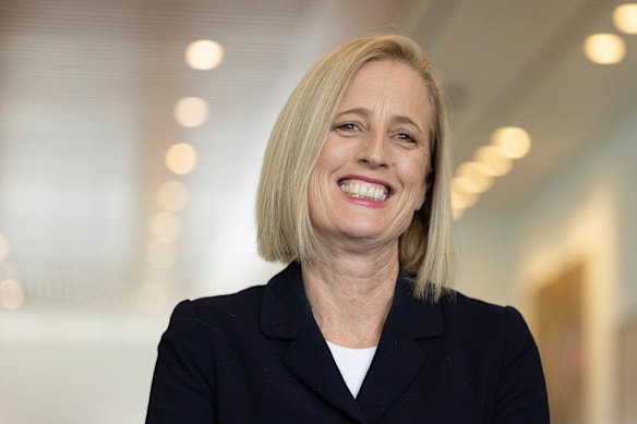 Labor campaign spokesperson Katy Gallagher