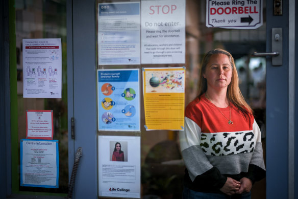 Narelle Lawton from Dawson Street Children’s Co-operative in Brunswick has welcomed the decision to restrict access to childcare.