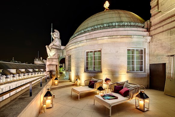 Curve appeal … Hotel Cafe Royal, London.