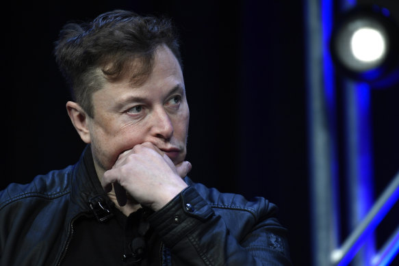 Tesla chief executive Elon Musk. 