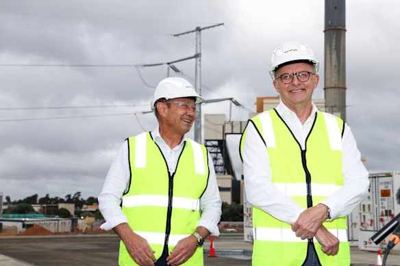 WA Premier Roger Cook was on the campaign trail with Albanese.