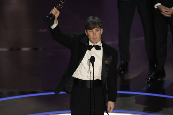 Cillian Murphy won best performance by an actor in a leading role for Oppenheimer.
