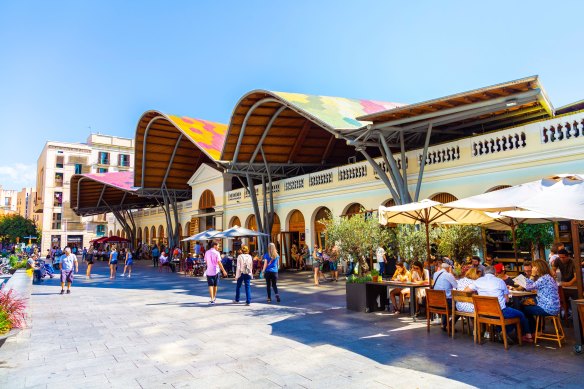 Santa Caterina Market, El Born, Barcelona.