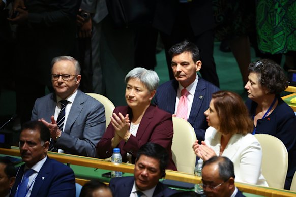 O primeiro -ministro Anthony Albanese e o ministro das Relações Exteriores, Penny Wong, participam da Assembléia Geral das Nações Unidas.