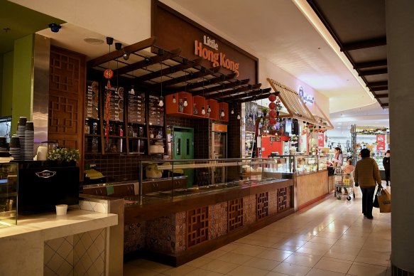 Little Hong Kong restaurant on the ground floor in Marrickville Metro has been named as an exposure site.