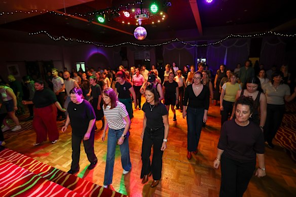 Every week, hundreds of Melburnians come together for line dancing sessions run by Country Struts. 