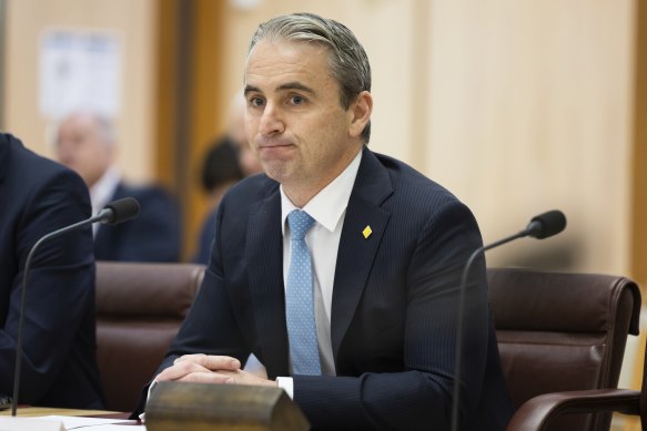 Commonwealth Bank boss Matt Comyn speaks about regional bank closures. 