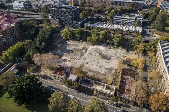 The former quarry and waste yard on Wattle Street, Pyrmont, has finally won approval for development by Landream.