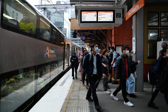 The NSW government is struggling to recoup the cost of running its massive public transport system.