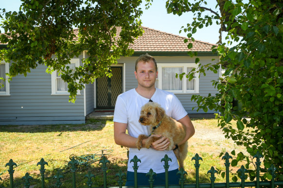 Cameron Goodison is one of the many residents in the City of Maribyrnong who were unhappy about the heritage overlay.