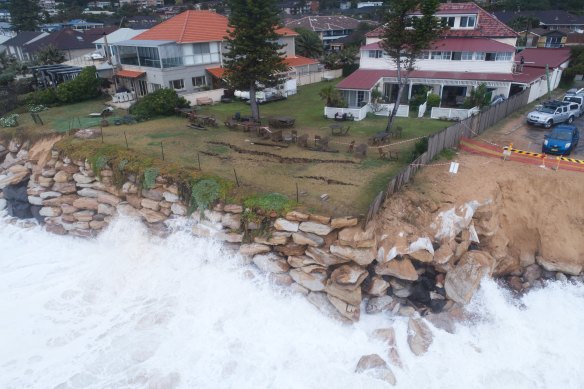 High tides on Monday and Tuesday afternoon could be testing times for beaches such as Narrabeen on Sydney's northern beaches.