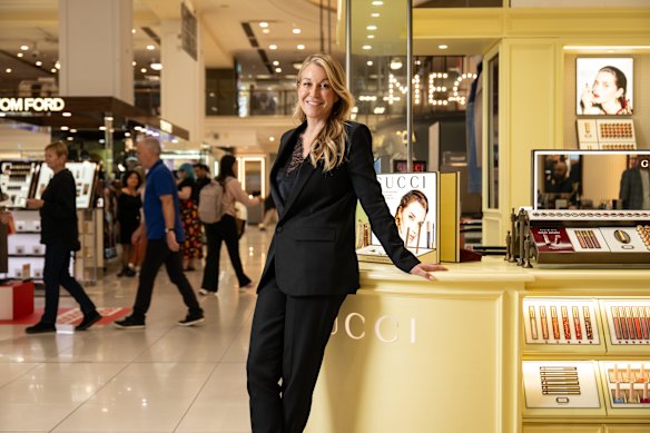 Myer executive chair Olivia Wirth has included beauty services and freebies in its new loyalty program.