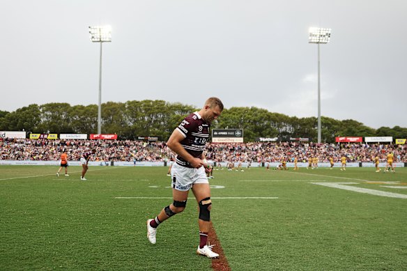 Tom Trbojevic is nursing a knee injury.