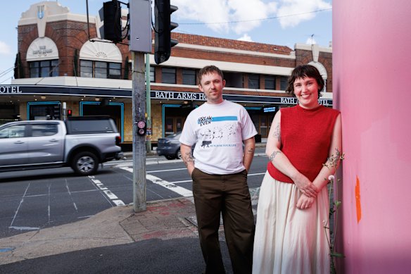 Harry Moxham and Aidan Masters are on a mission to dine at every eatery along Parramatta Road in Sydney. The Burwood Bath Arms Hotel was number 44.