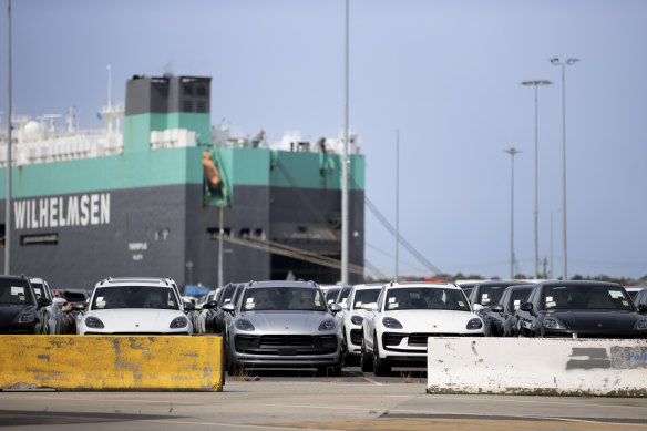 The Port of Melbourne has been heavily affected by the need for quarantine cleaning, a Hyundai spokesman said, with delays of at least three weeks.