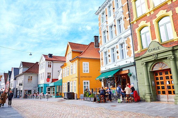 Bergen’s historic old centre.