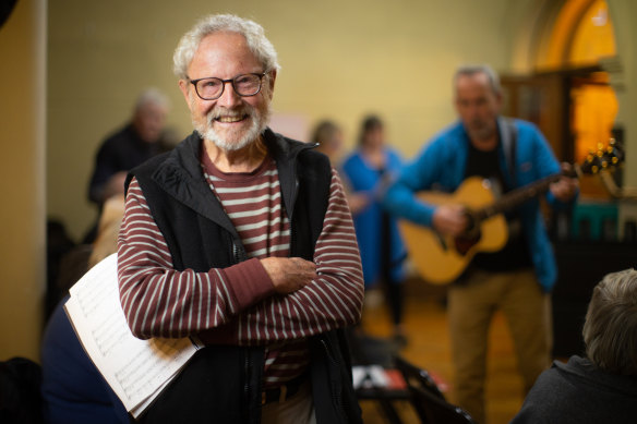 John Fisher sings in the Victorian Trade Union Choir.