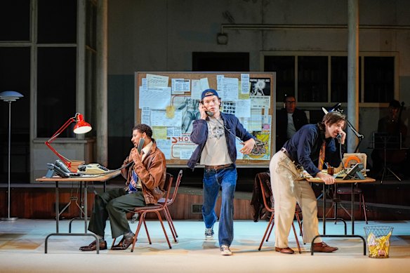 Keiynan Lonsdale, Fraser Morrison and
Evan Lever. 