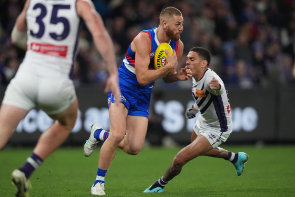 Bulldogs defender Liam Jones is out of contract at season’s end.
