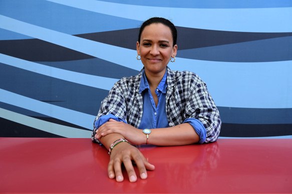 Actor and narrator Zindzi Okenyo. 