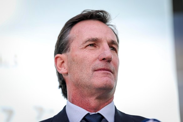 AFL chief executive Andrew Dillon has opened up in interview for this masthead in grand final week.