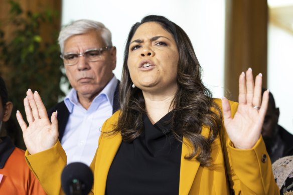 Who will take the backseat now that Warren Mundine and Senator Jacinta Nampijinpa Price are sharing the limelight?