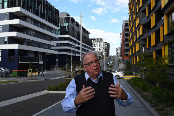 NSW Building Commissioner David Chandler.