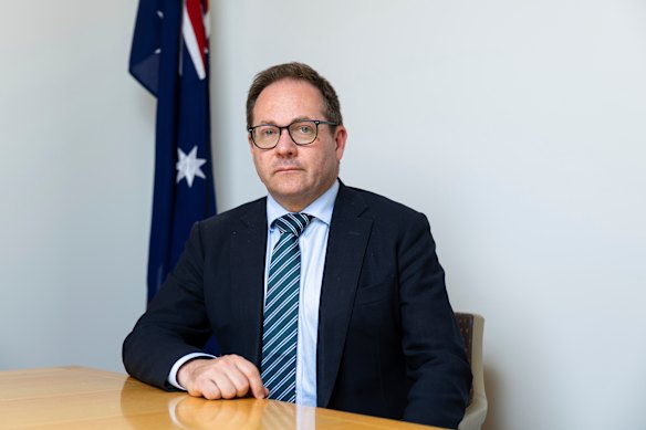 Assistant Treasurer and Minister for Financial Services Daniel Mulino.