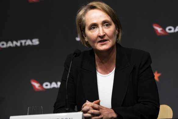 Vanessa Hudson will become the first woman to lead Qantas in the national carrier’s 102-year history. 