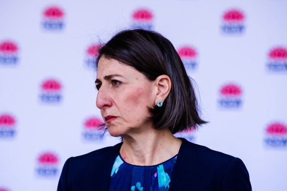 Premier Gladys Berejiklian has criticised other states for quickly closing their borders.