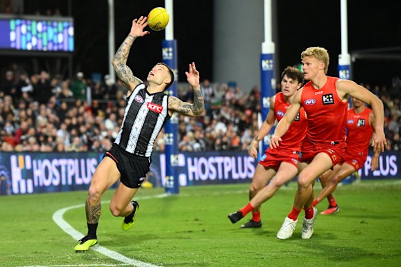 Despite Gold Coast’s small following, their round-18 game Collingwood was one of the most watched games on free-to-air TV last year. 