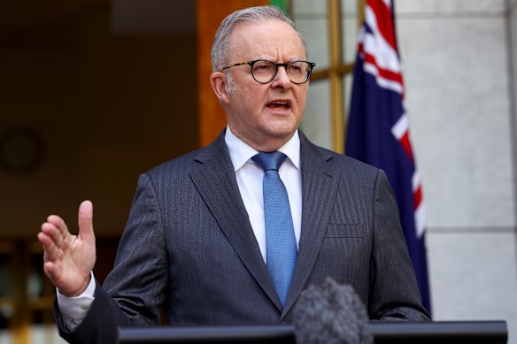 Prime Minister Anthony Albanese.