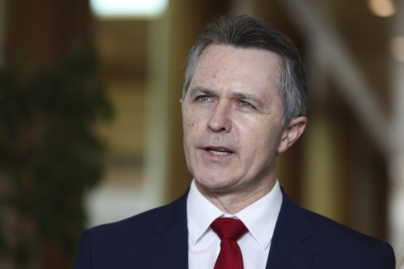 Education Minister Jason Clare has accused Opposition Leader Peter Dutton of creating a fake fight.