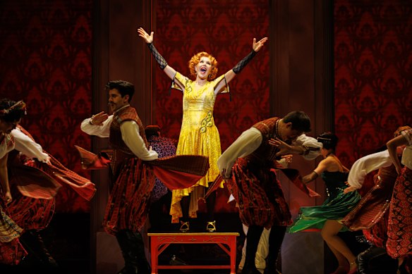 Rhonda Burchmore stars as Countess Lily in Anastasia.
