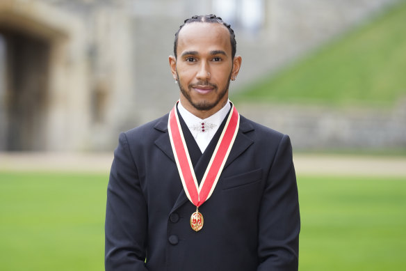 Sir Lewis Hamilton: The seven-time Formula One champion has received a knighthood.