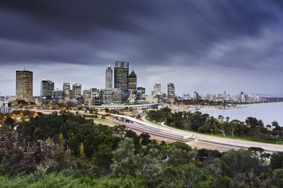 Perth should batten down the hatches this weekend, especially on Sunday. 