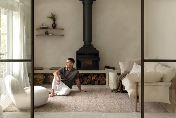 Interior design guru Darren Palmer has collaborated with Unitex on a luxe rug collection.