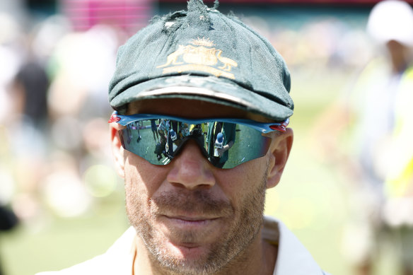 Mystery solved: David Warner has his caps back.