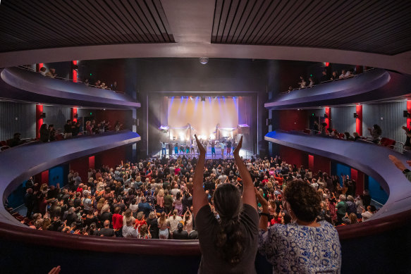 The winning design for Riverside Theatre in Parramatta.